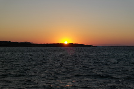 Sonnenuntergang Paros