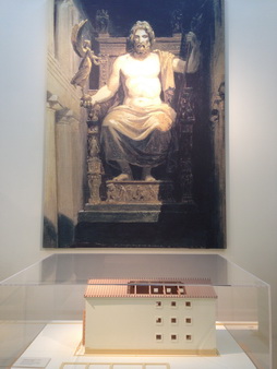 Antikes Olympia-Zeustempel