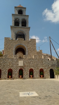 Kalymnos Kloster und Hafen_2
