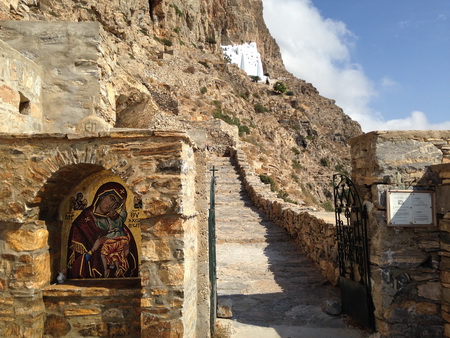 Weg zum Kloster Amorgos_3