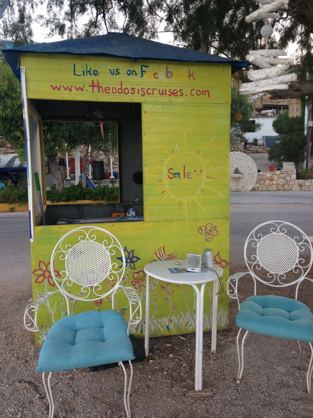 Kiosk auf Zakynthos