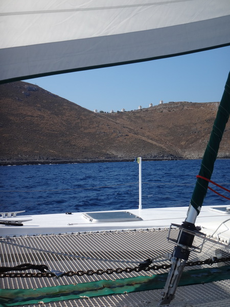 Auf See Leros-Kalymnos