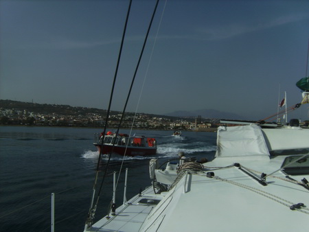 Hafenausfahrt Rethymno