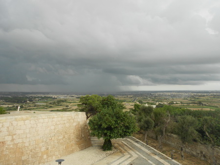 Blick übeer Malta von Mdina aus