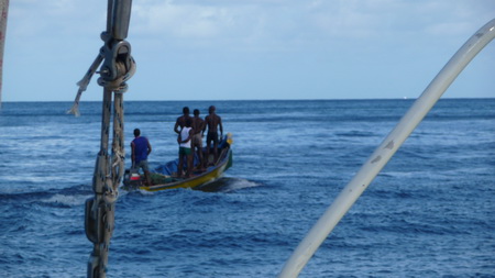 Fischer auf St.Lucia