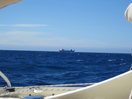 Frachter AL HURREYA unterwegs nach Annaba