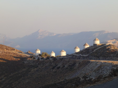 Windmühlen auf Leros